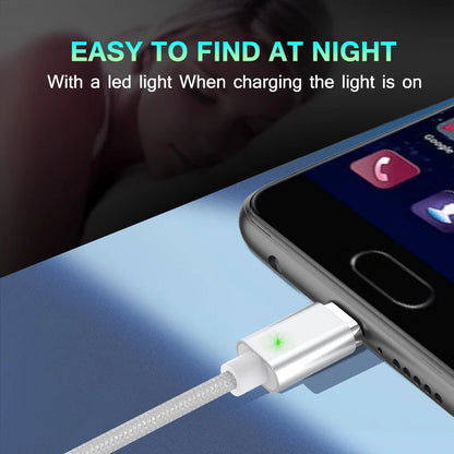 Fast Charging Cable - USB A to USB C with LED Light