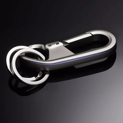 Metal Key Chain with Two Rings