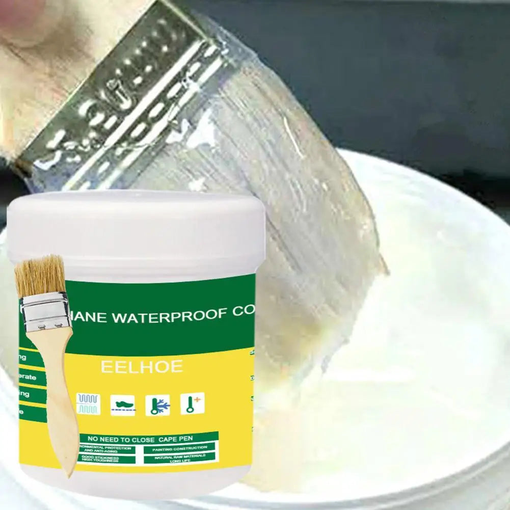 Waterproof Coating Sealant Transparent Glue with Brush