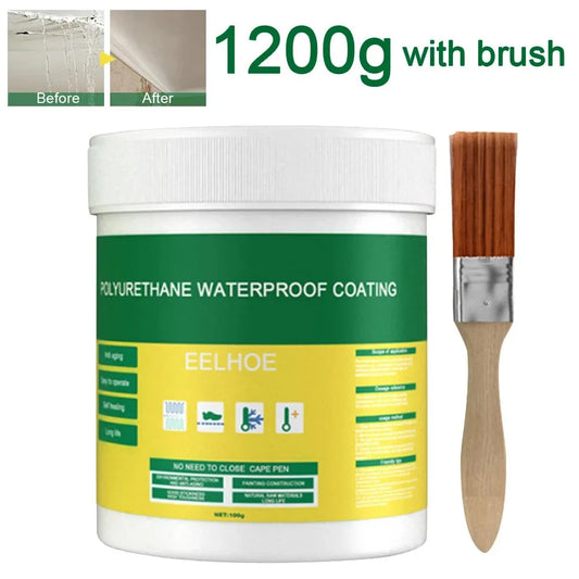 Waterproof Coating Sealant Transparent Glue with Brush