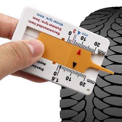 0-20mm Tire Tread Depth Indicator Gauge